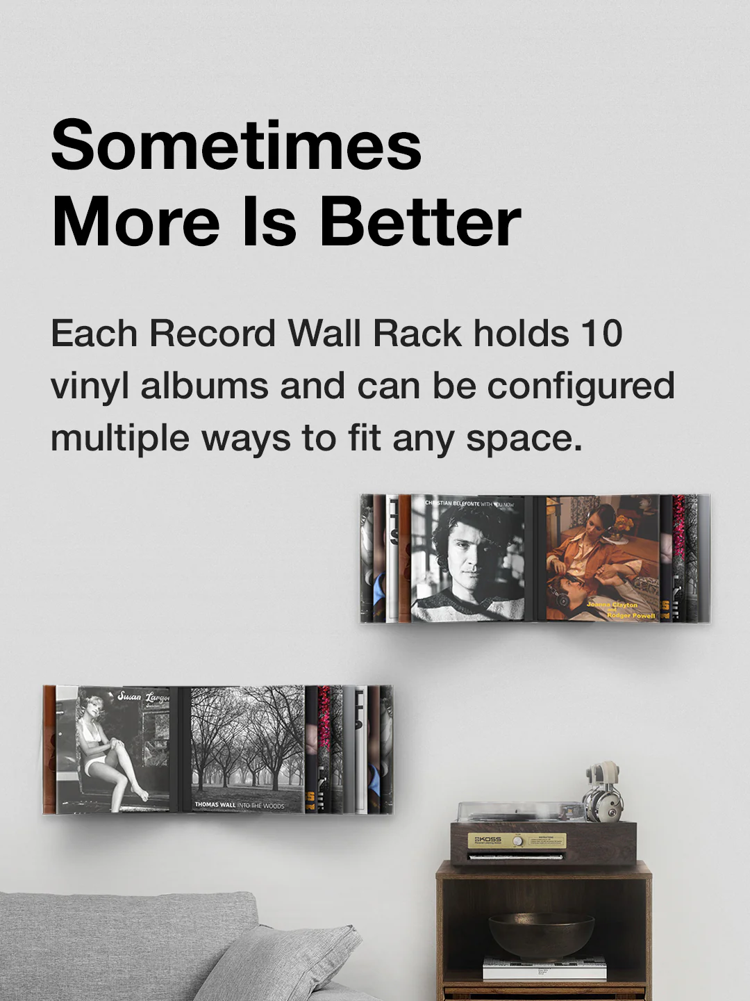 Record Wall Rack - Image 6